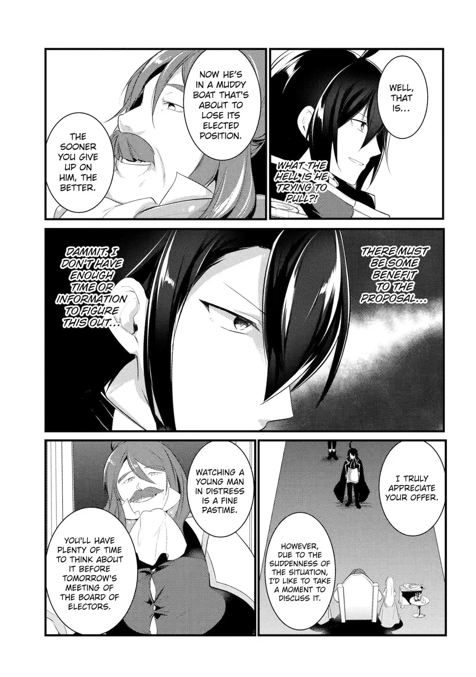 Tensai Ouji no Akaji Kokka Saisei Jutsu - Souda, Baikoku Shiyou Chapter 74 page 6