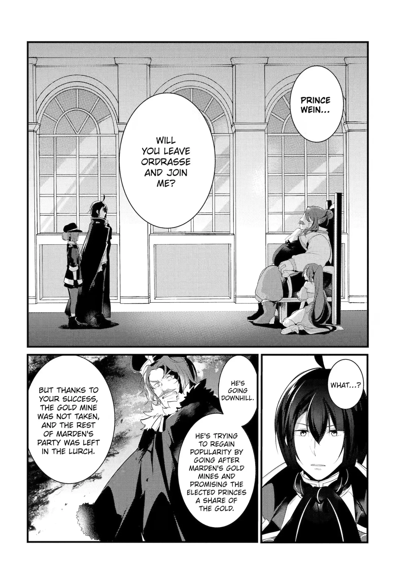 Tensai Ouji no Akaji Kokka Saisei Jutsu - Souda, Baikoku Shiyou Chapter 74 page 5