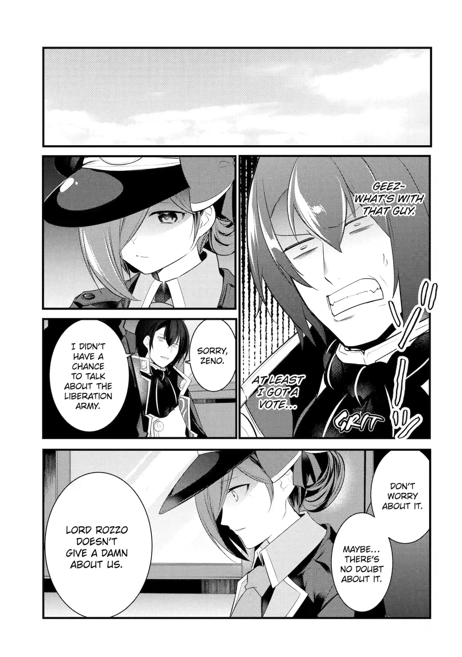 Tensai Ouji no Akaji Kokka Saisei Jutsu - Souda, Baikoku Shiyou Chapter 75 page 4