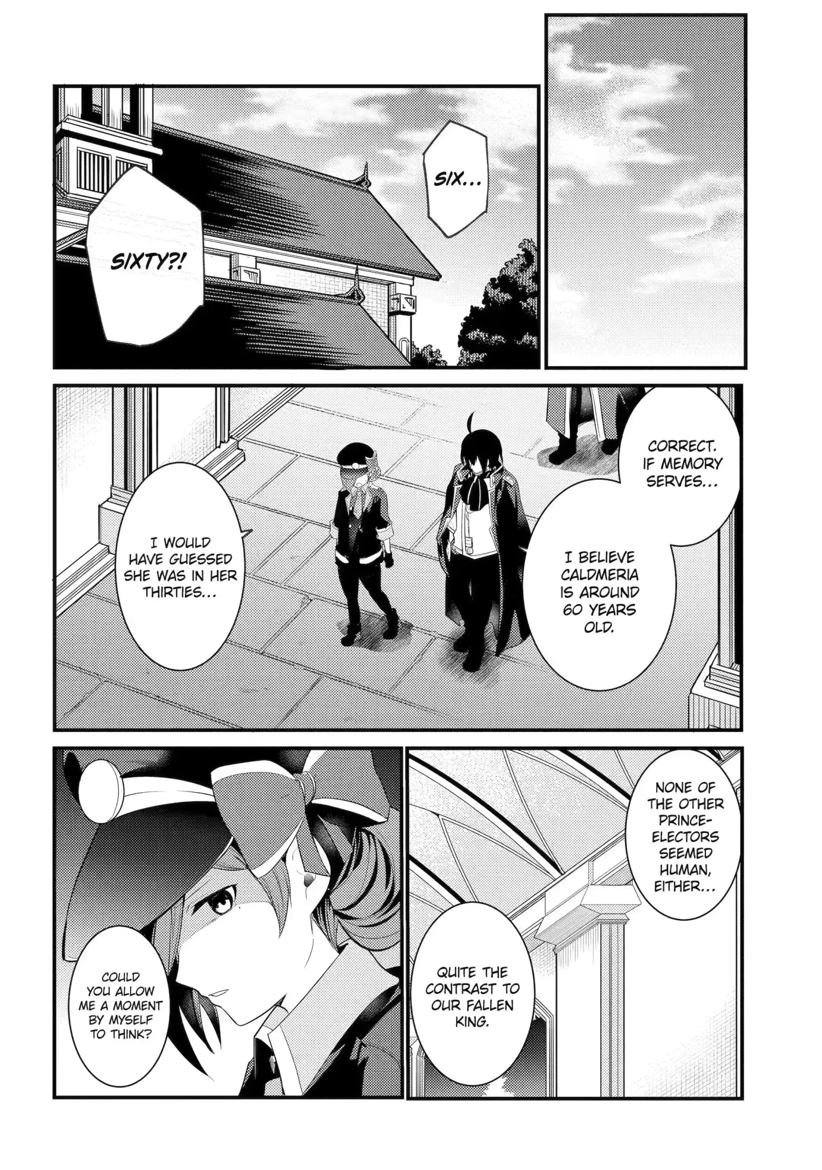 Tensai Ouji no Akaji Kokka Saisei Jutsu - Souda, Baikoku Shiyou Chapter 77 page 7