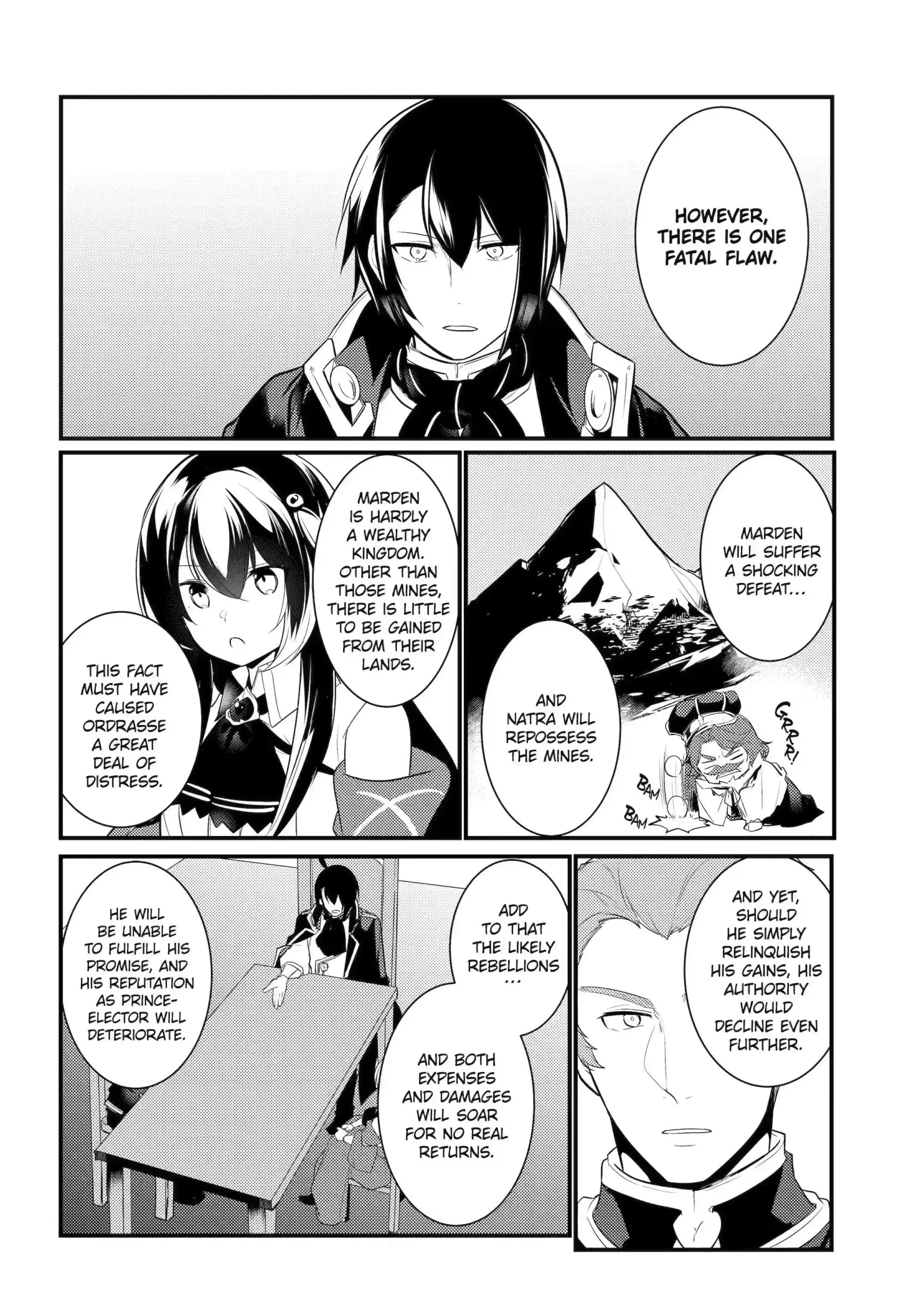 Tensai Ouji no Akaji Kokka Saisei Jutsu - Souda, Baikoku Shiyou Chapter 77 page 13