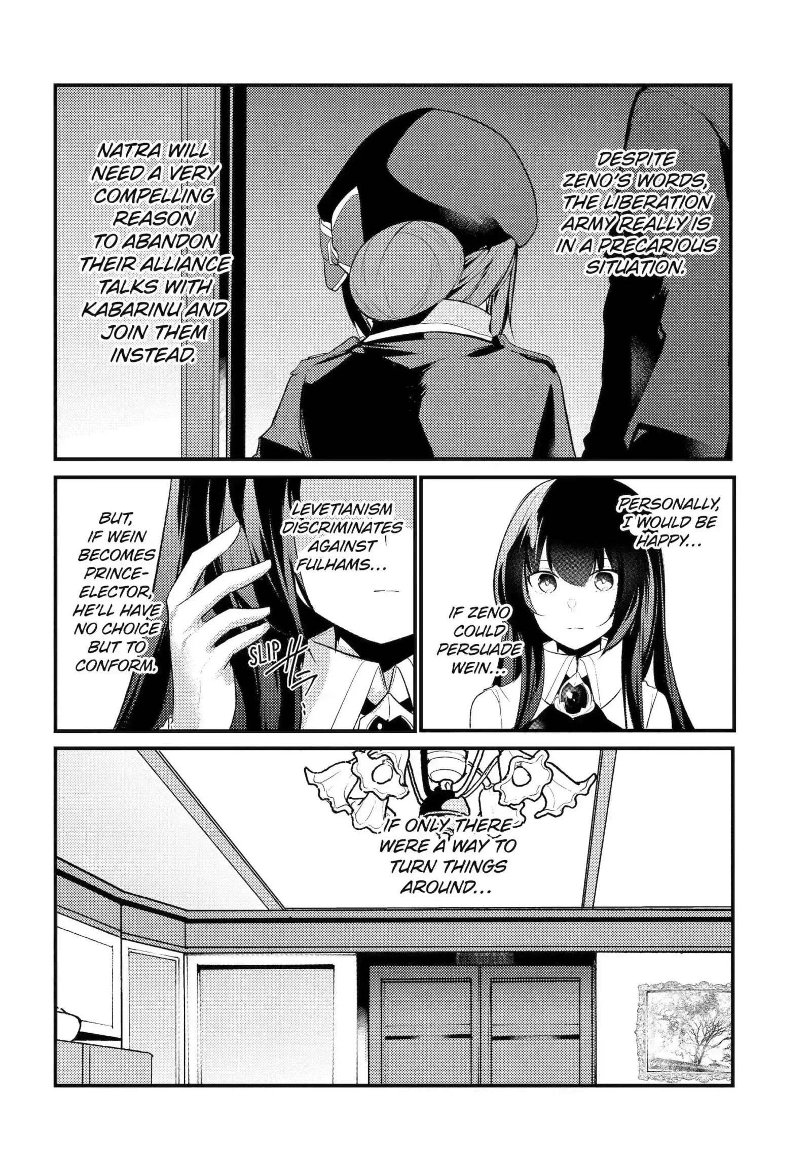 Tensai Ouji no Akaji Kokka Saisei Jutsu - Souda, Baikoku Shiyou Chapter 78 page 8