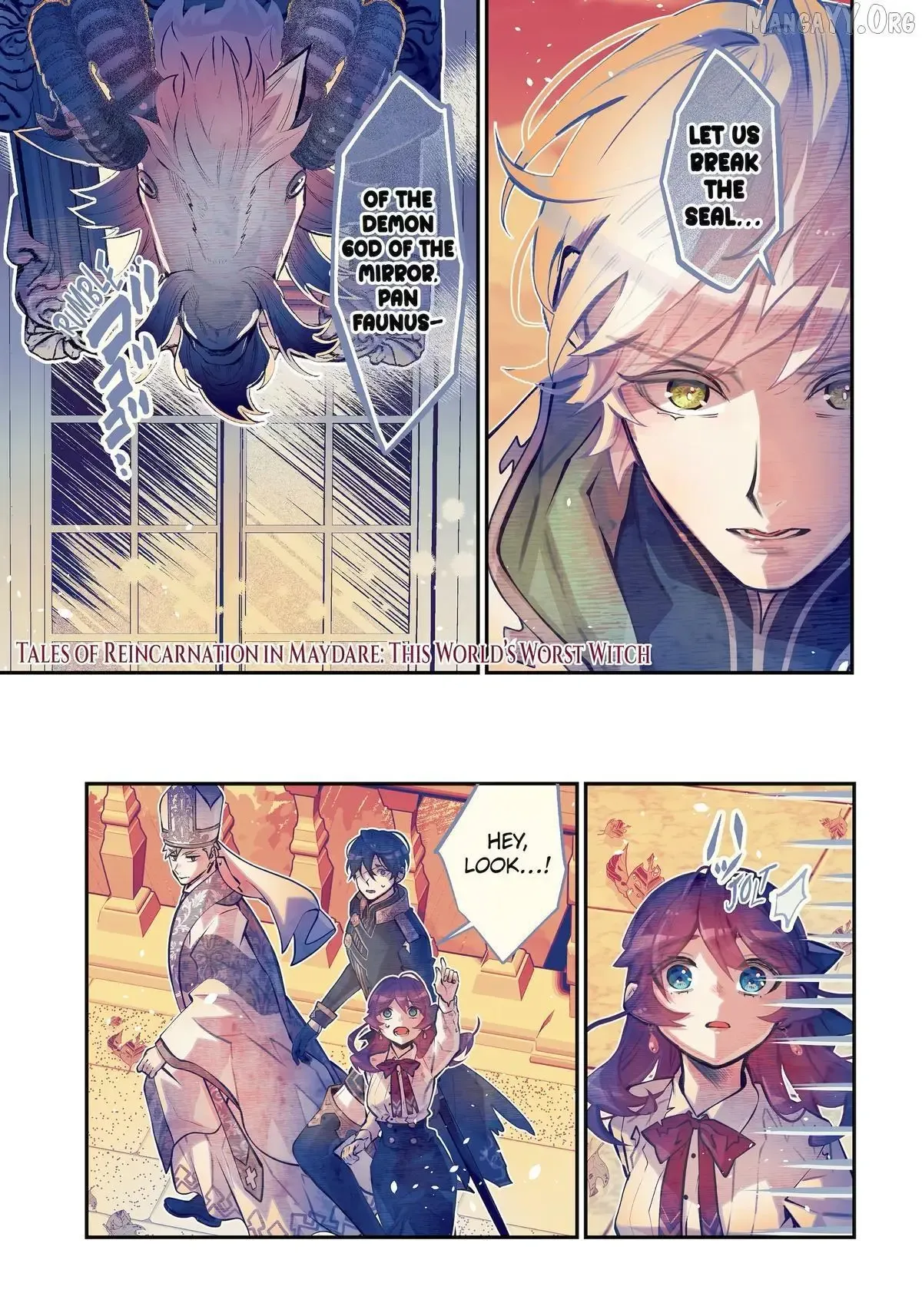 Meidea Reincarnation Theory - The World's Worst Witch Chapter 70 page 1