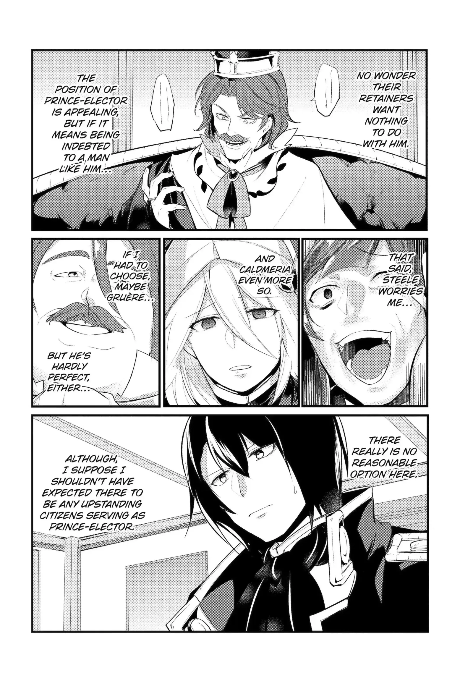 Tensai Ouji no Akaji Kokka Saisei Jutsu - Souda, Baikoku Shiyou Chapter 79 page 5