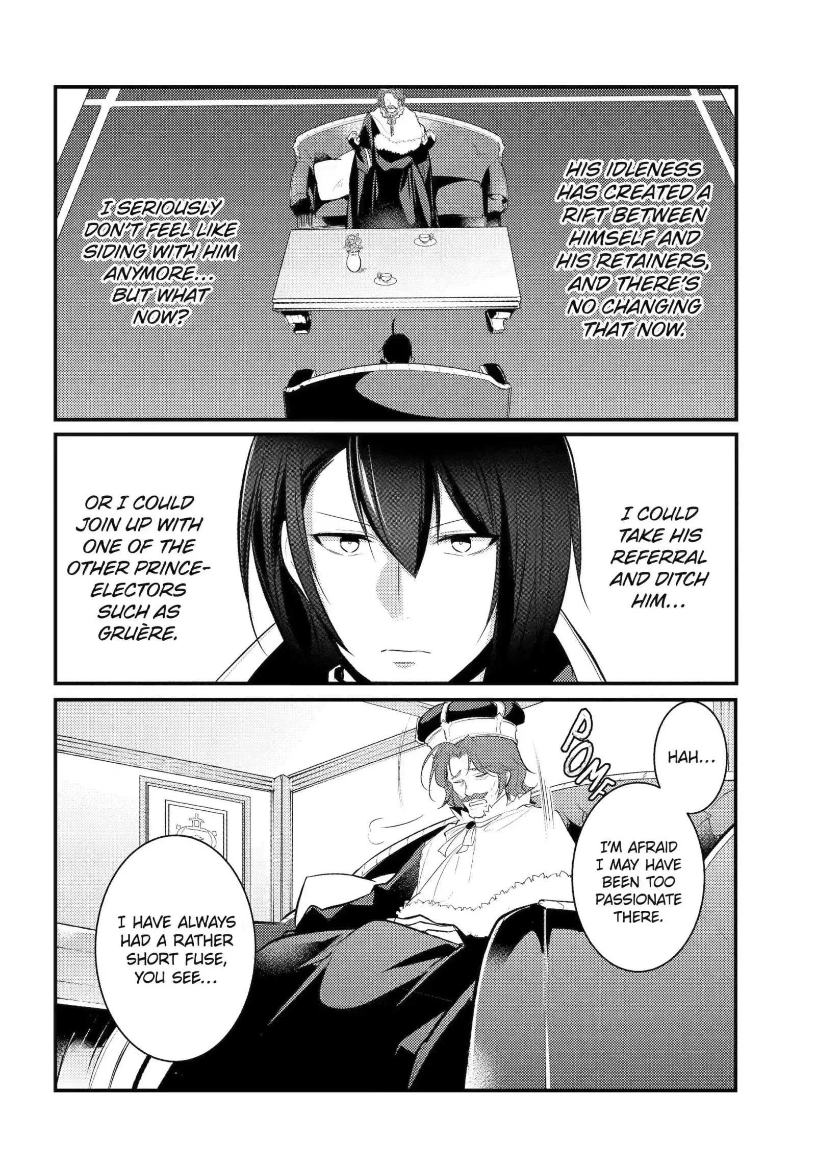 Tensai Ouji no Akaji Kokka Saisei Jutsu - Souda, Baikoku Shiyou Chapter 79 page 9