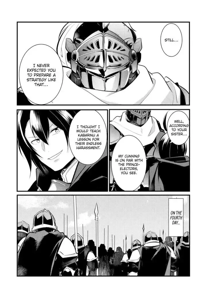 Tensai Ouji no Akaji Kokka Saisei Jutsu - Souda, Baikoku Shiyou Chapter 83 page 12