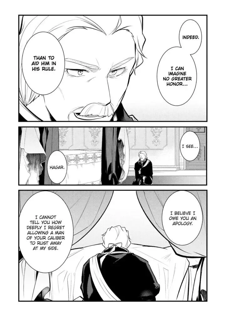 Tensai Ouji no Akaji Kokka Saisei Jutsu - Souda, Baikoku Shiyou Chapter 83 page 33