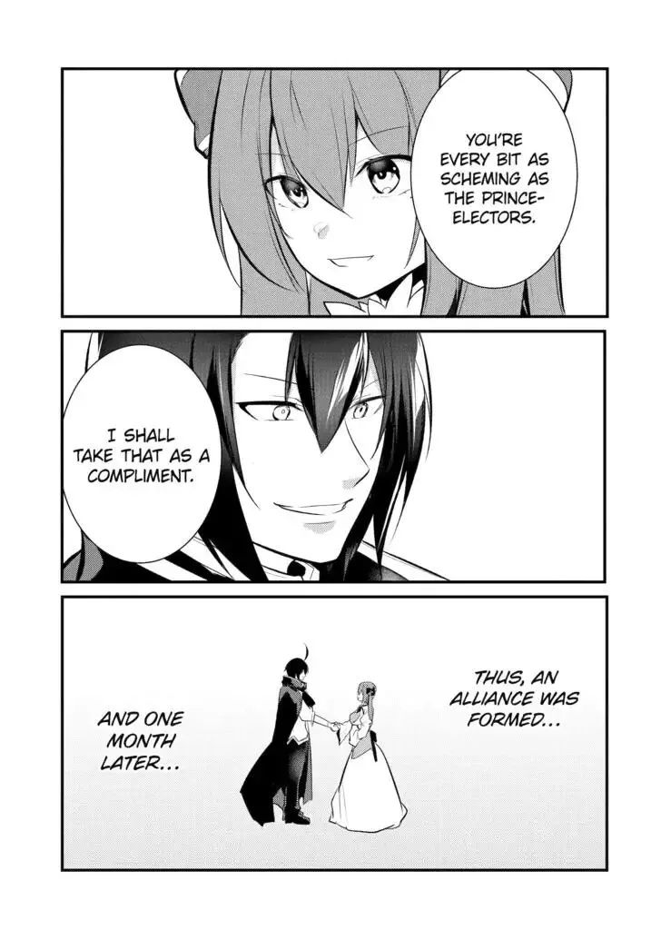 Tensai Ouji no Akaji Kokka Saisei Jutsu - Souda, Baikoku Shiyou Chapter 88 page 10