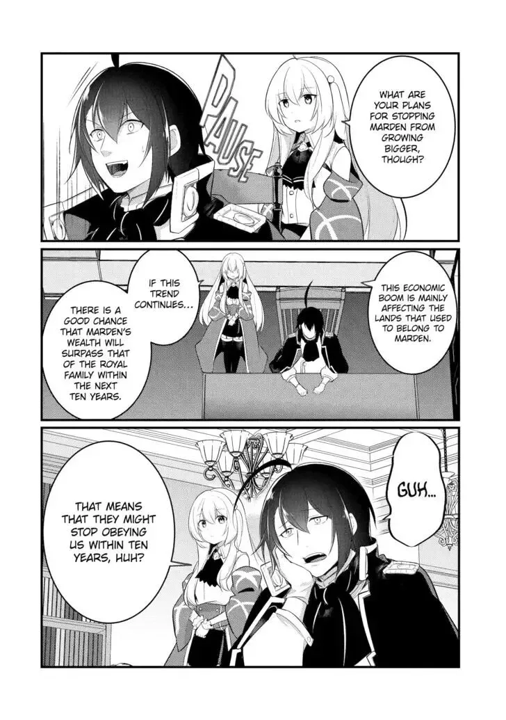 Tensai Ouji no Akaji Kokka Saisei Jutsu - Souda, Baikoku Shiyou Chapter 122 page 4