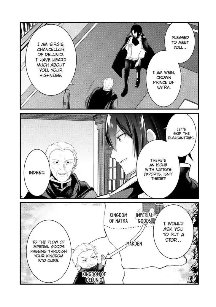 Tensai Ouji no Akaji Kokka Saisei Jutsu - Souda, Baikoku Shiyou Chapter 129 page 1
