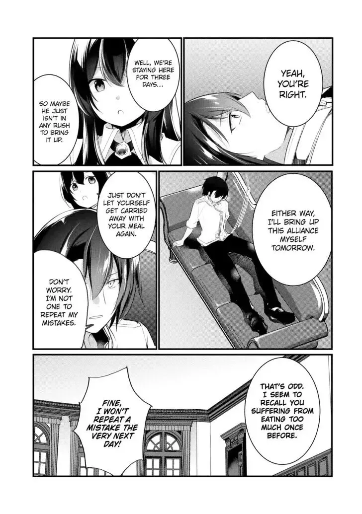 Tensai Ouji no Akaji Kokka Saisei Jutsu - Souda, Baikoku Shiyou Chapter 131 page 9