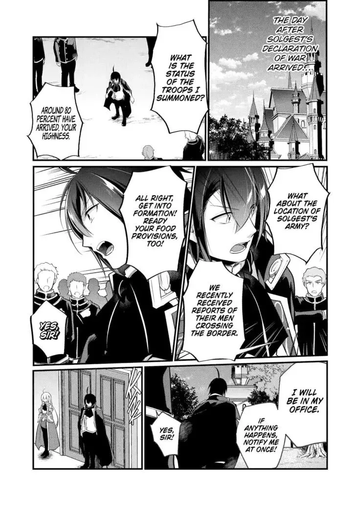 Tensai Ouji no Akaji Kokka Saisei Jutsu - Souda, Baikoku Shiyou Chapter 134 page 1