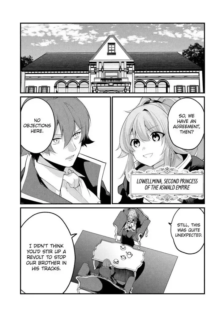 Tensai Ouji no Akaji Kokka Saisei Jutsu - Souda, Baikoku Shiyou Chapter 185 page 1