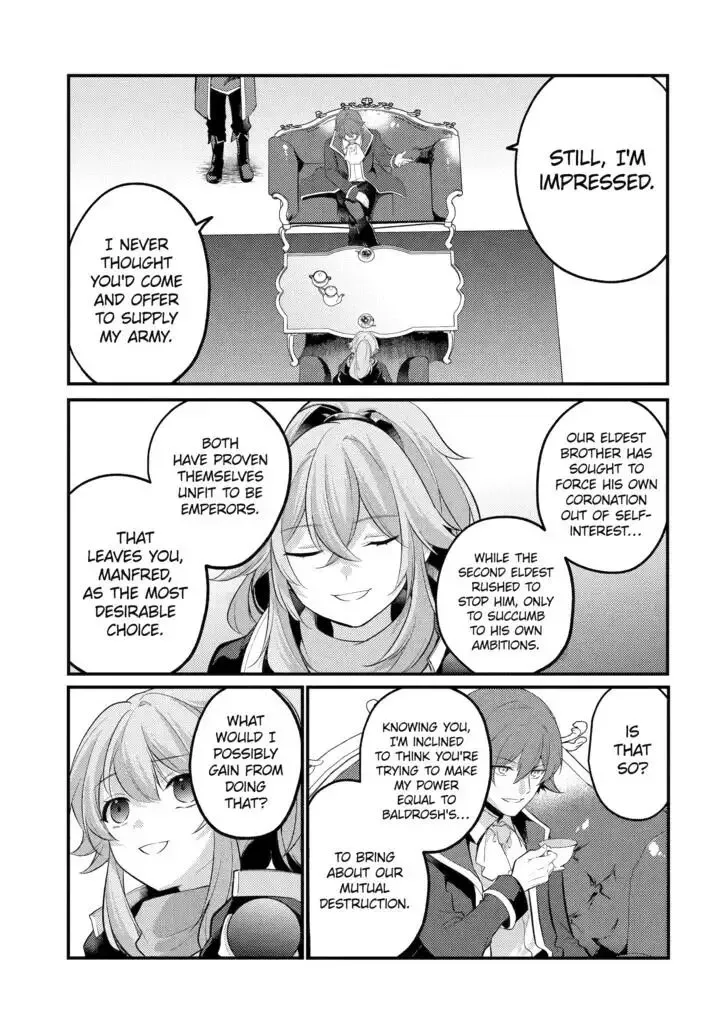 Tensai Ouji no Akaji Kokka Saisei Jutsu - Souda, Baikoku Shiyou Chapter 185 page 5