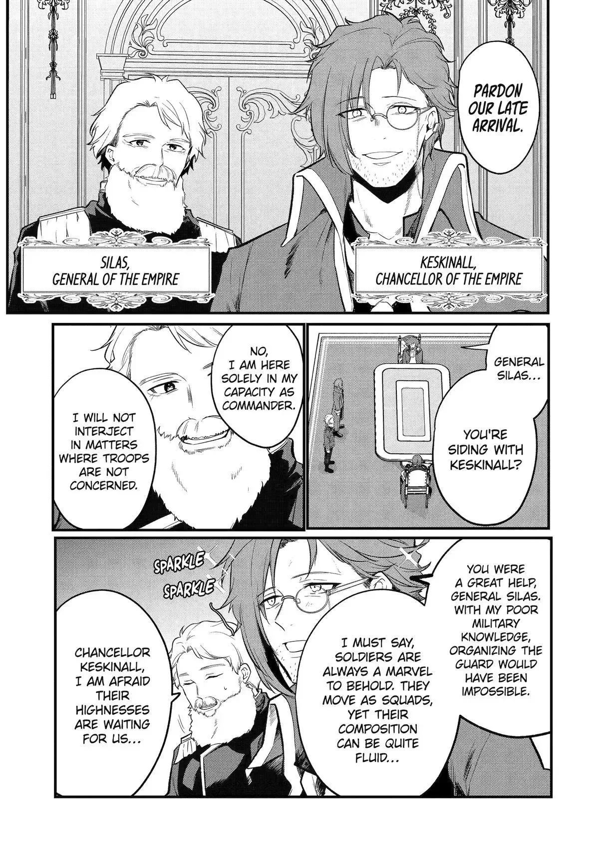 Tensai Ouji no Akaji Kokka Saisei Jutsu - Souda, Baikoku Shiyou Chapter 190 page 6