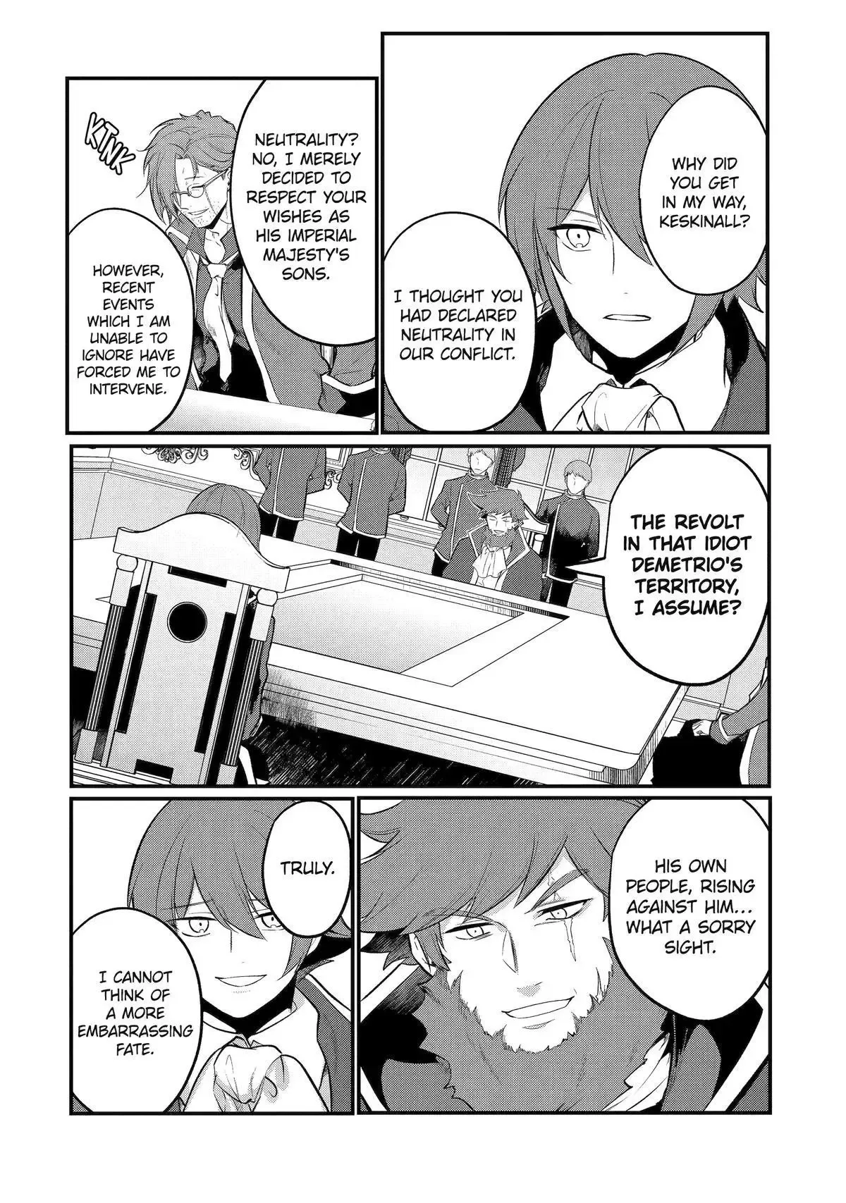 Tensai Ouji no Akaji Kokka Saisei Jutsu - Souda, Baikoku Shiyou Chapter 190 page 7