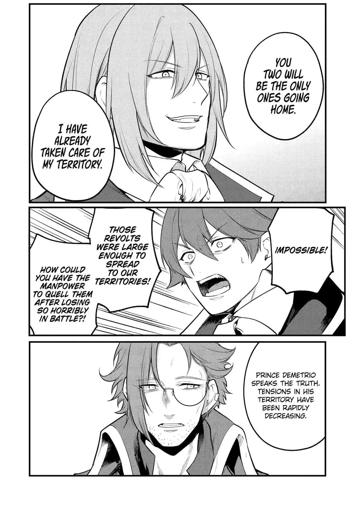 Tensai Ouji no Akaji Kokka Saisei Jutsu - Souda, Baikoku Shiyou Chapter 191 page 4