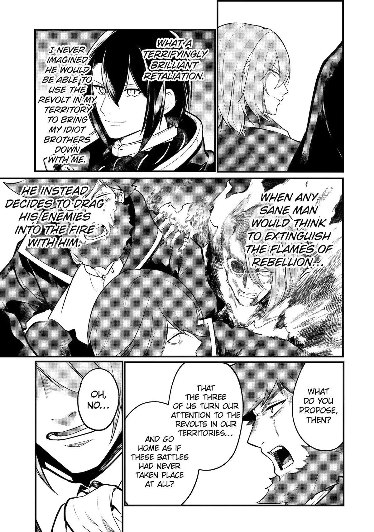 Tensai Ouji no Akaji Kokka Saisei Jutsu - Souda, Baikoku Shiyou Chapter 191 page 3