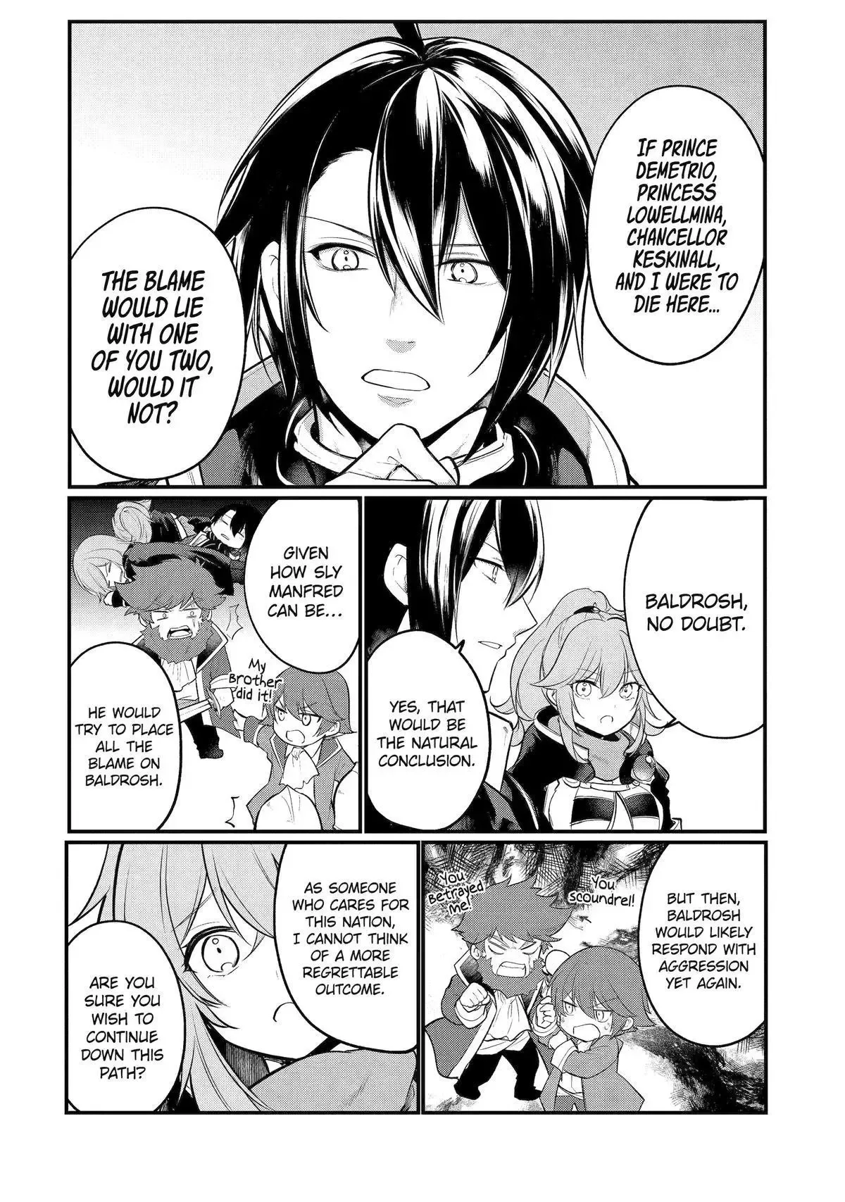 Tensai Ouji no Akaji Kokka Saisei Jutsu - Souda, Baikoku Shiyou Chapter 191 page 8