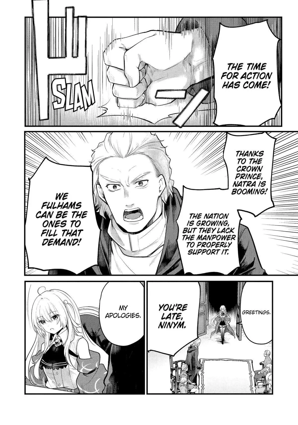 Tensai Ouji no Akaji Kokka Saisei Jutsu - Souda, Baikoku Shiyou Chapter 197 page 1