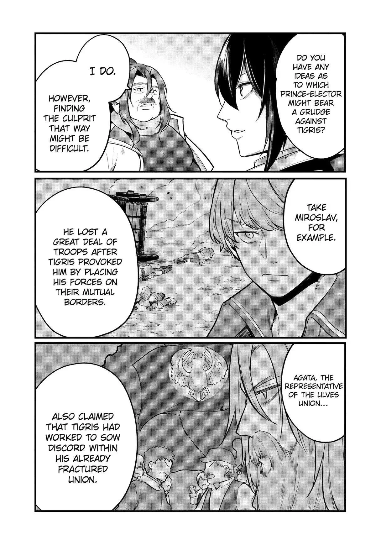 Tensai Ouji no Akaji Kokka Saisei Jutsu - Souda, Baikoku Shiyou Chapter 209 page 1