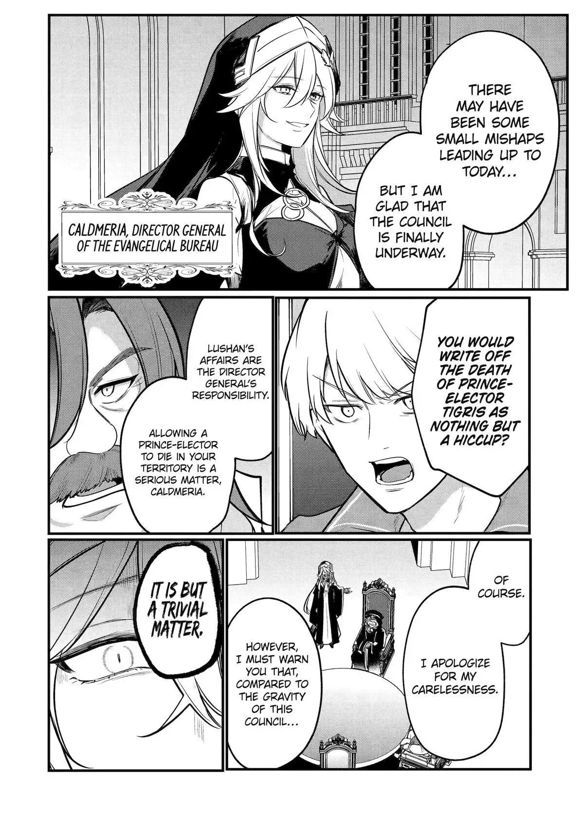 Tensai Ouji no Akaji Kokka Saisei Jutsu - Souda, Baikoku Shiyou Chapter 210 page 9
