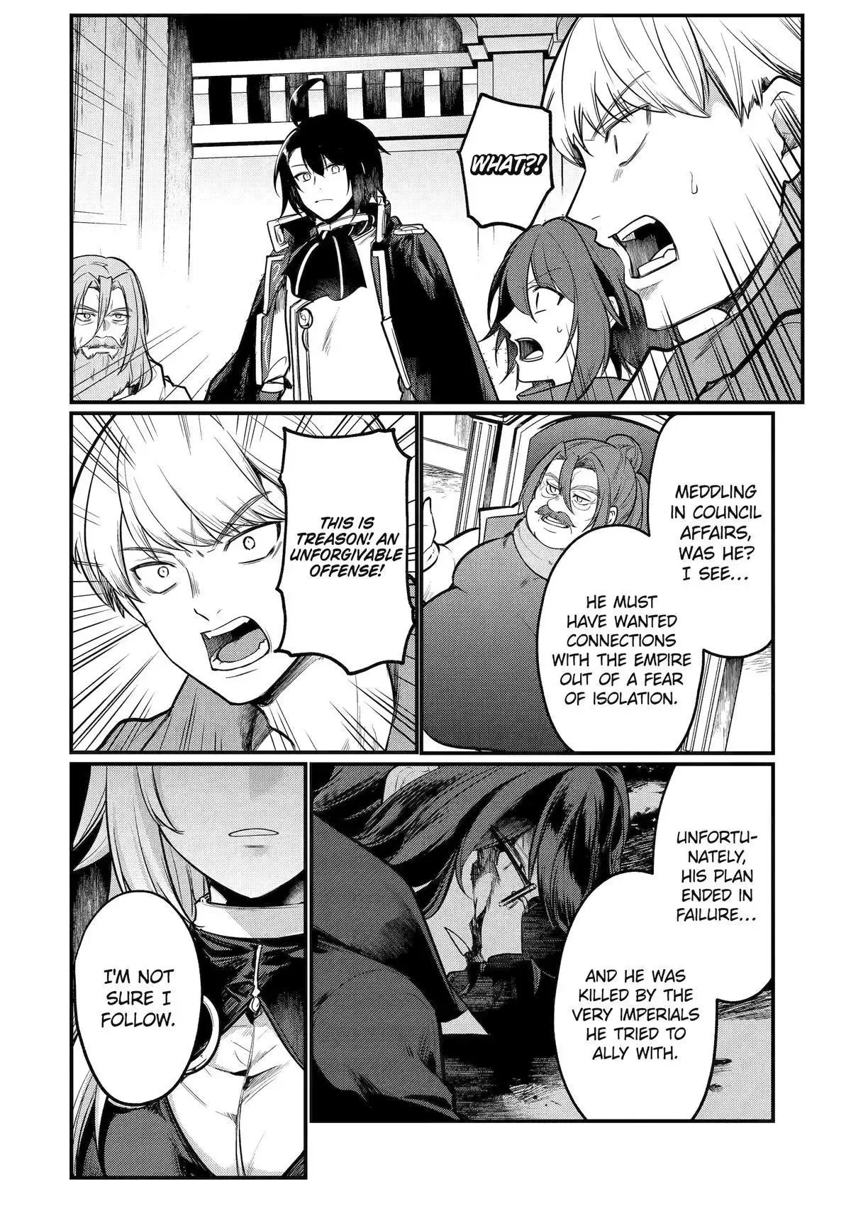 Tensai Ouji no Akaji Kokka Saisei Jutsu - Souda, Baikoku Shiyou Chapter 213 page 2