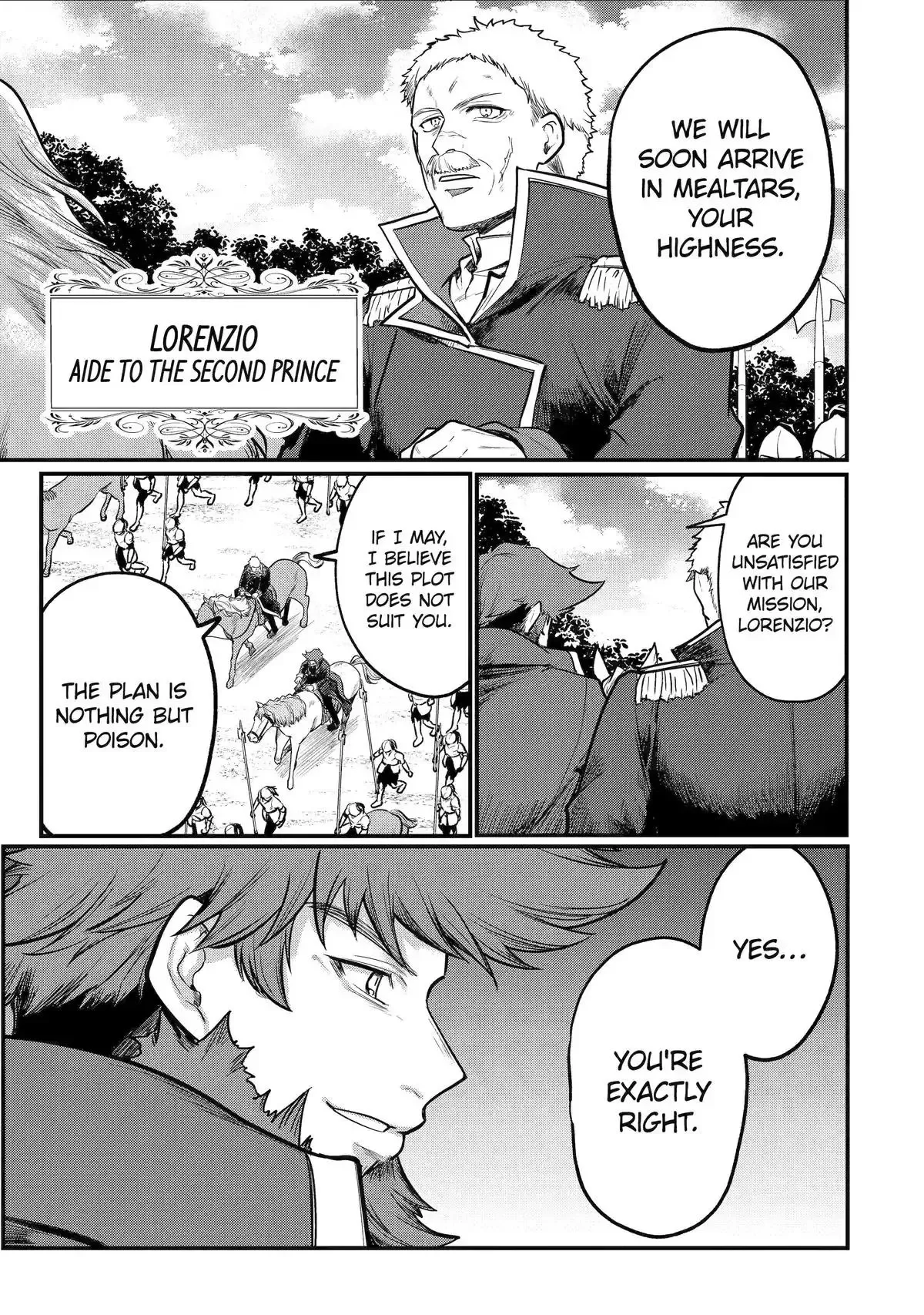 Tensai Ouji no Akaji Kokka Saisei Jutsu - Souda, Baikoku Shiyou Chapter 214 page 3