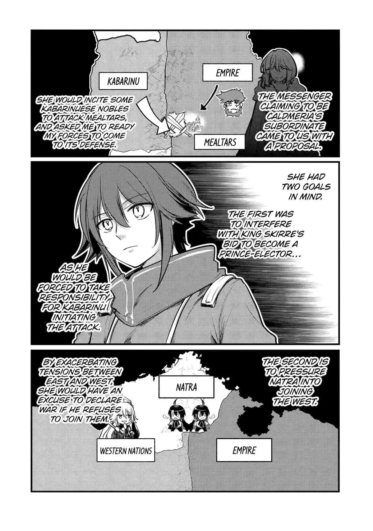 Tensai Ouji no Akaji Kokka Saisei Jutsu - Souda, Baikoku Shiyou Chapter 214 page 4