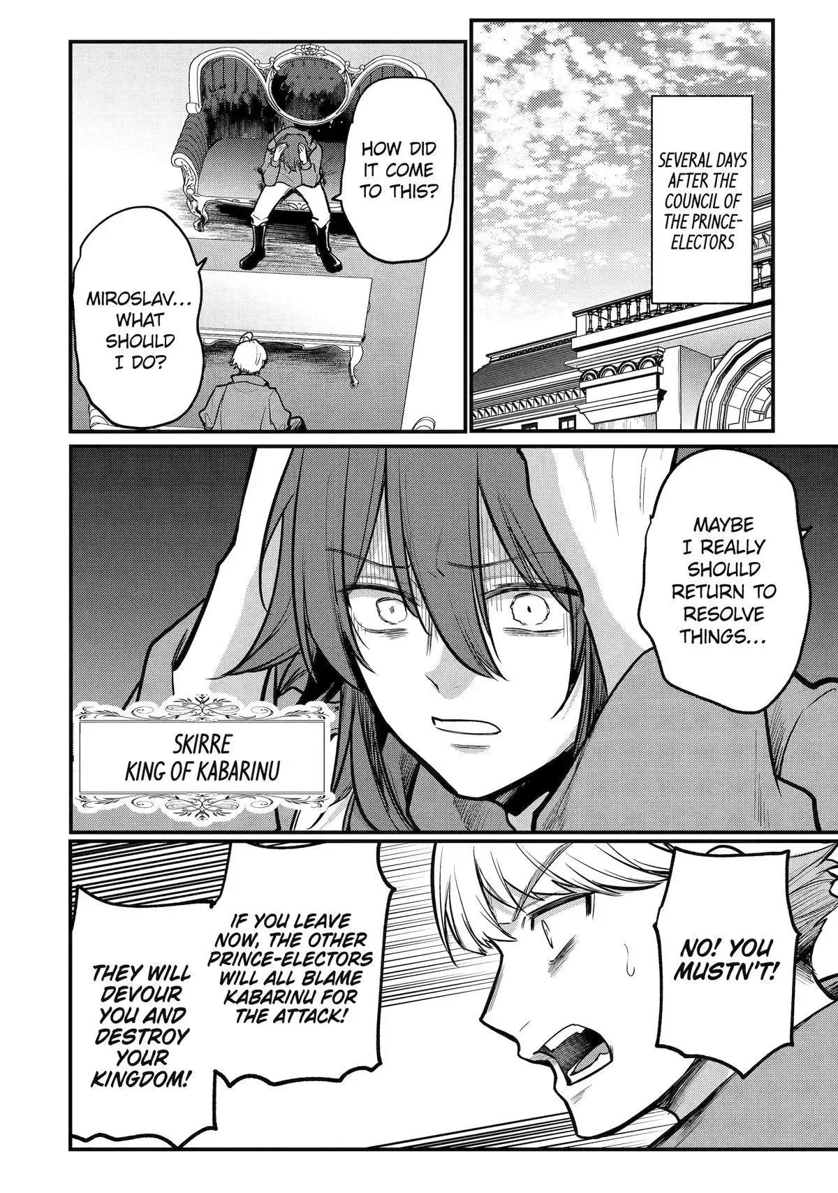 Tensai Ouji no Akaji Kokka Saisei Jutsu - Souda, Baikoku Shiyou Chapter 214 page 8