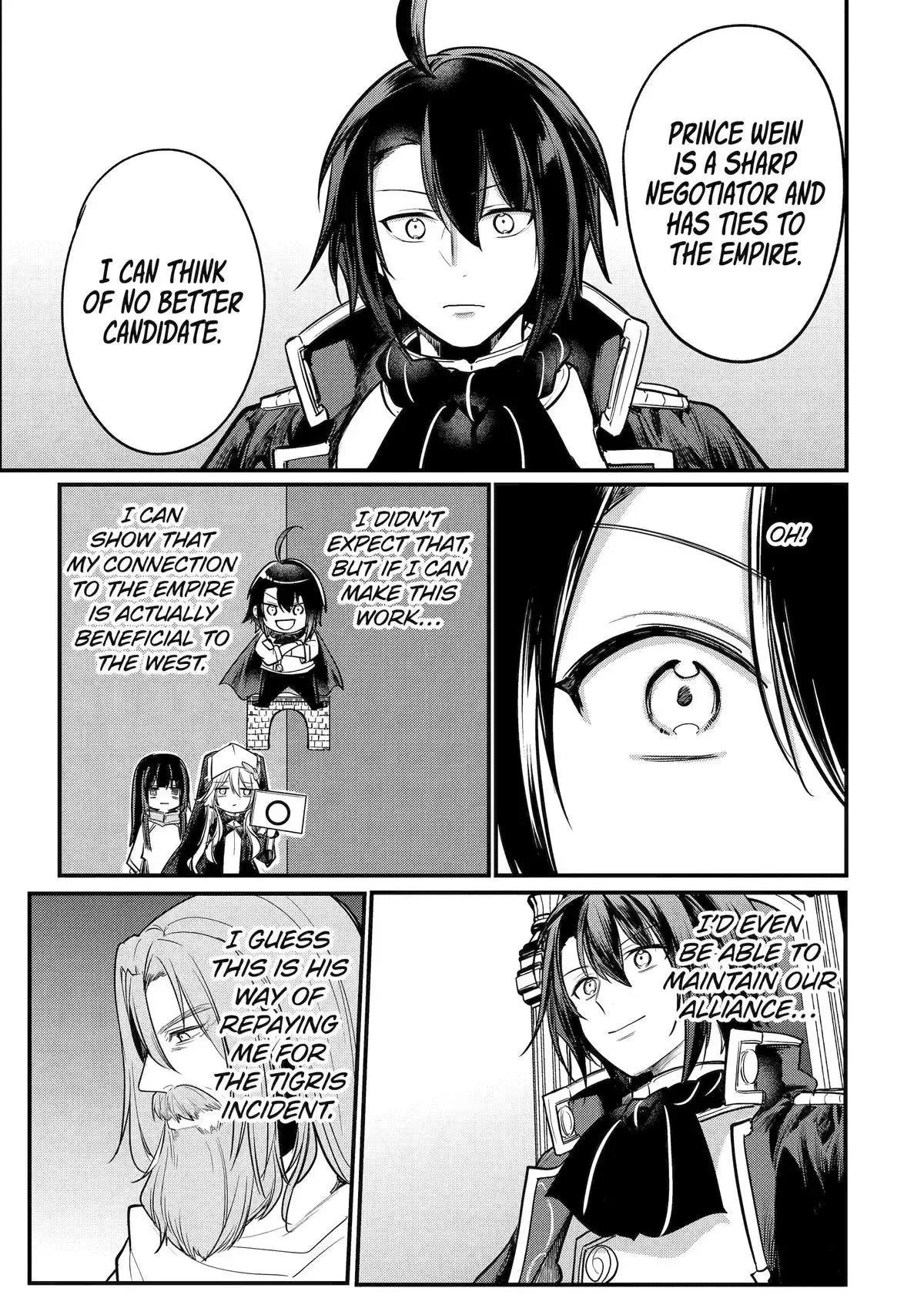 Tensai Ouji no Akaji Kokka Saisei Jutsu - Souda, Baikoku Shiyou Chapter 214 page 19