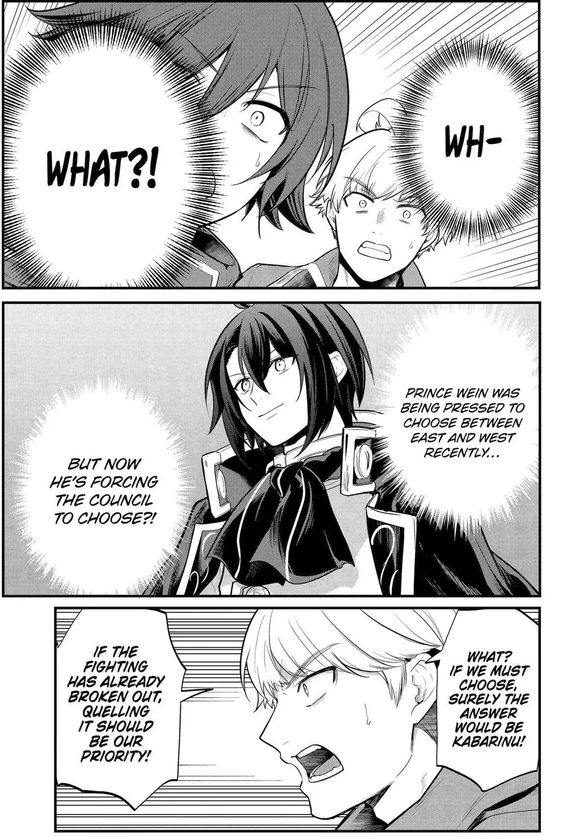 Tensai Ouji no Akaji Kokka Saisei Jutsu - Souda, Baikoku Shiyou Chapter 217 page 1