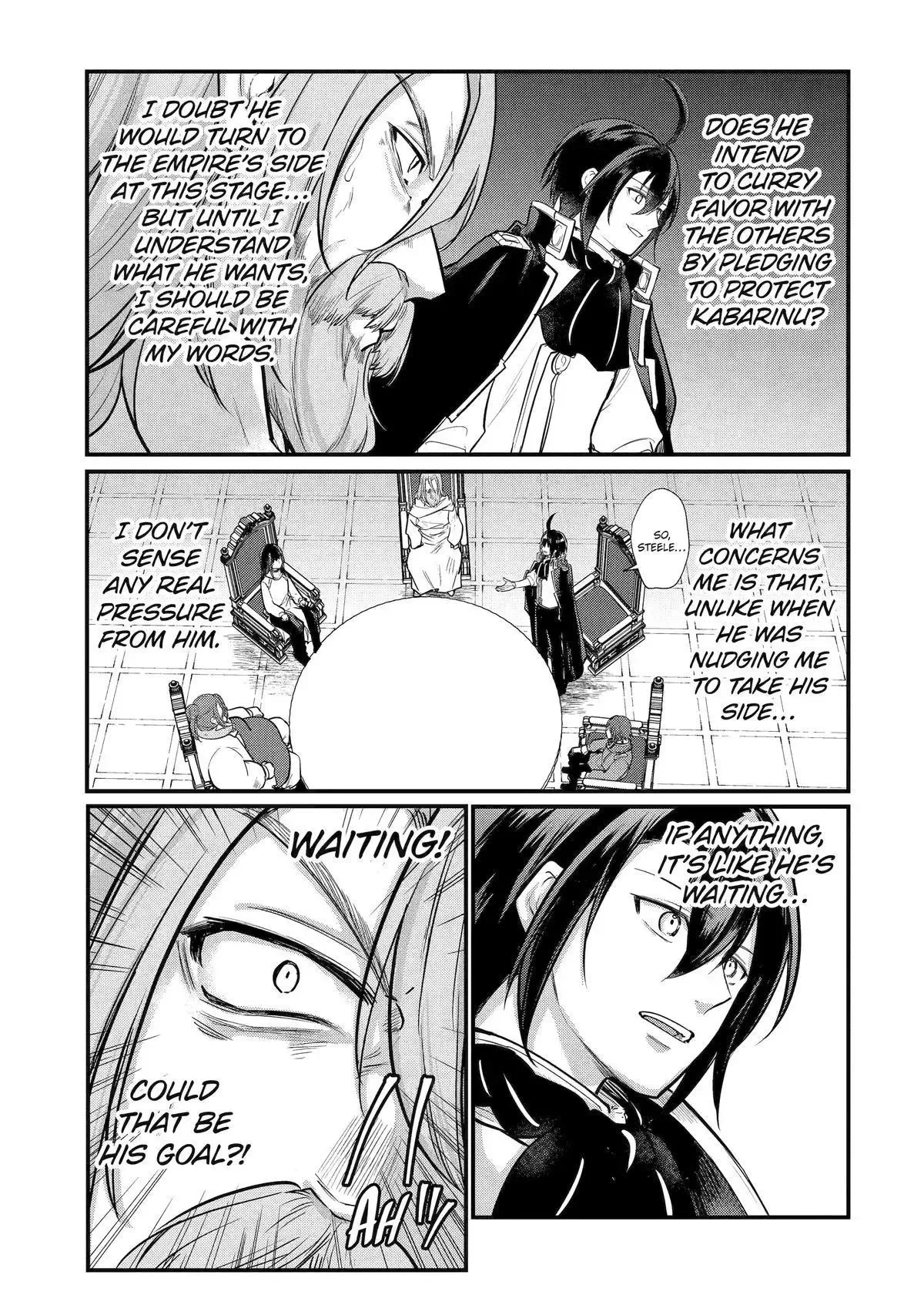 Tensai Ouji no Akaji Kokka Saisei Jutsu - Souda, Baikoku Shiyou Chapter 217 page 5
