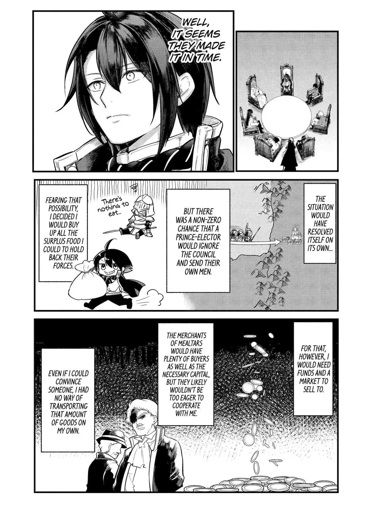 Tensai Ouji no Akaji Kokka Saisei Jutsu - Souda, Baikoku Shiyou Chapter 219 page 1
