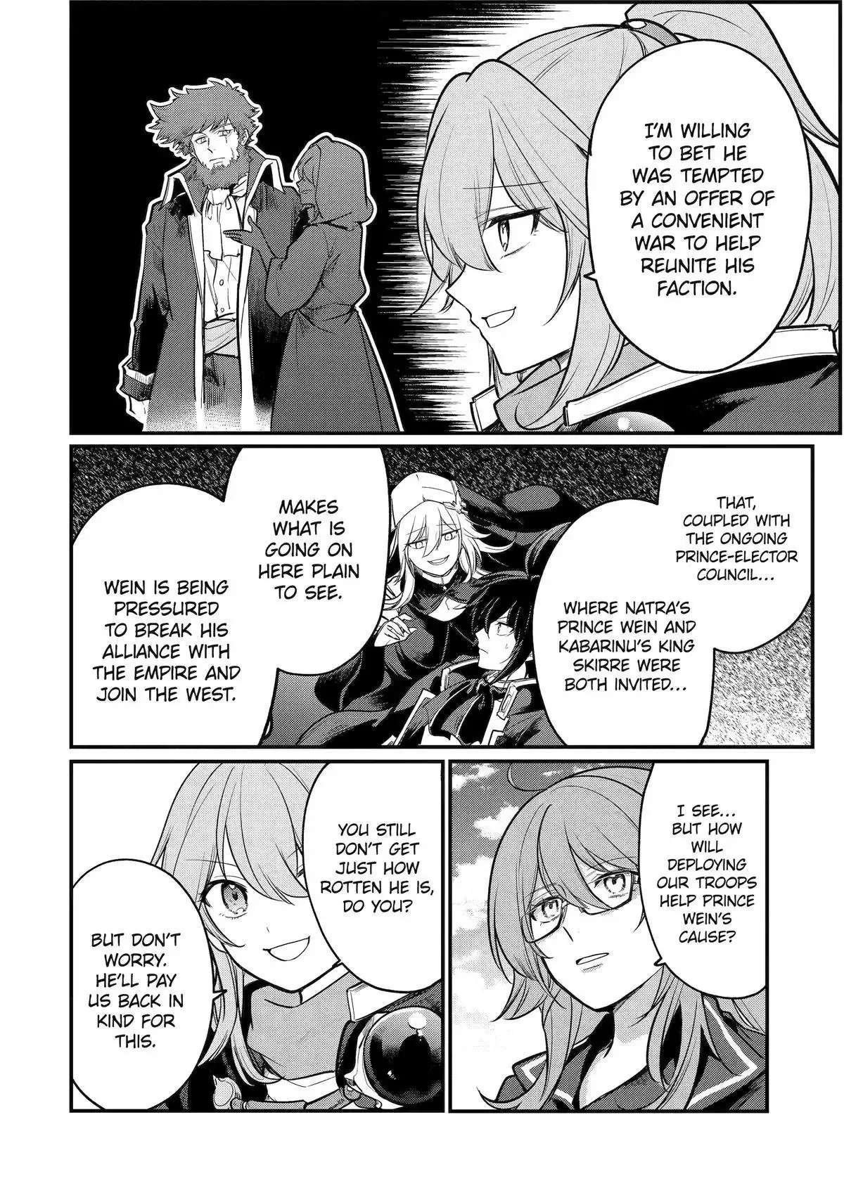 Tensai Ouji no Akaji Kokka Saisei Jutsu - Souda, Baikoku Shiyou Chapter 216 page 6