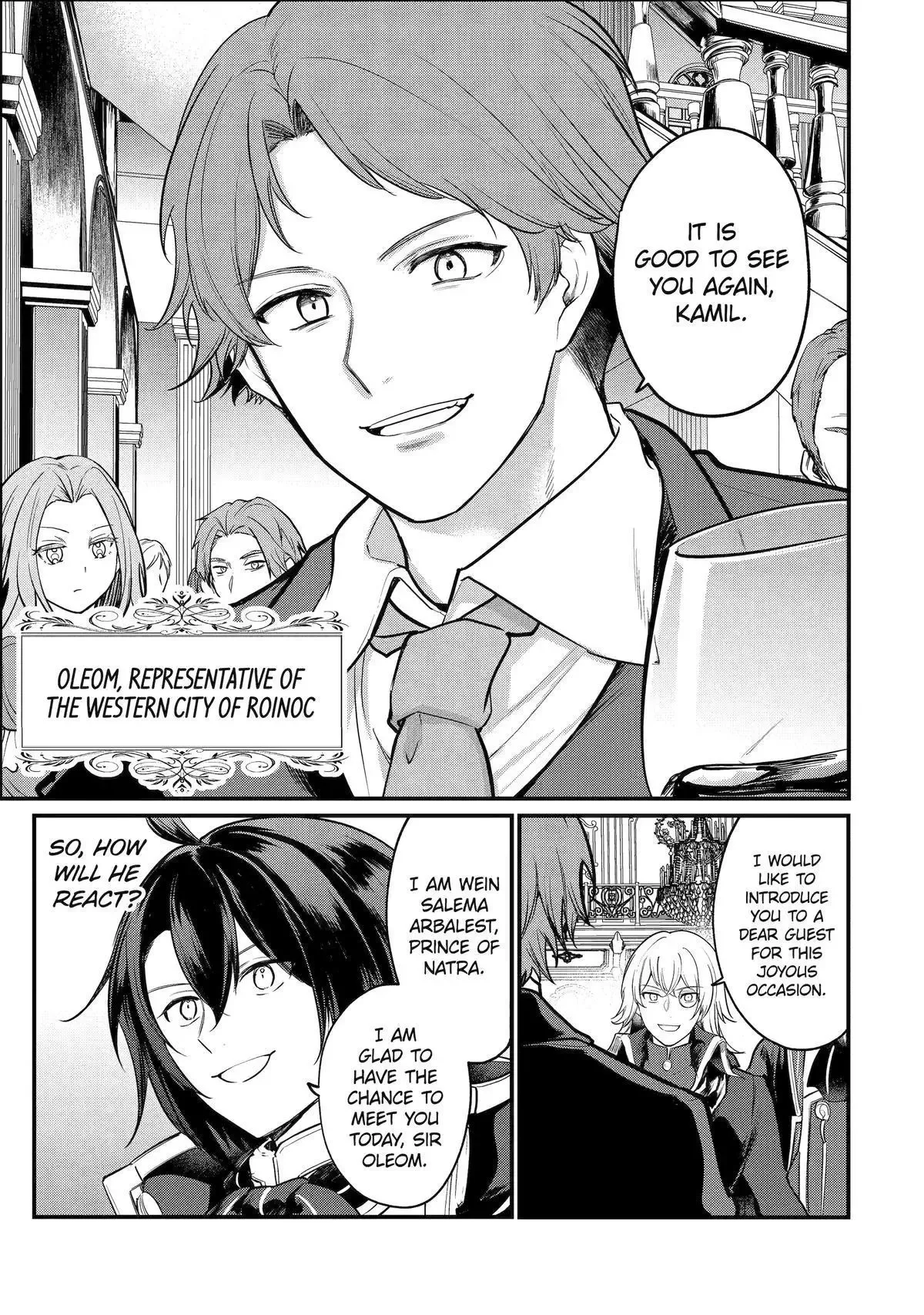 Tensai Ouji no Akaji Kokka Saisei Jutsu - Souda, Baikoku Shiyou Chapter 228 page 1