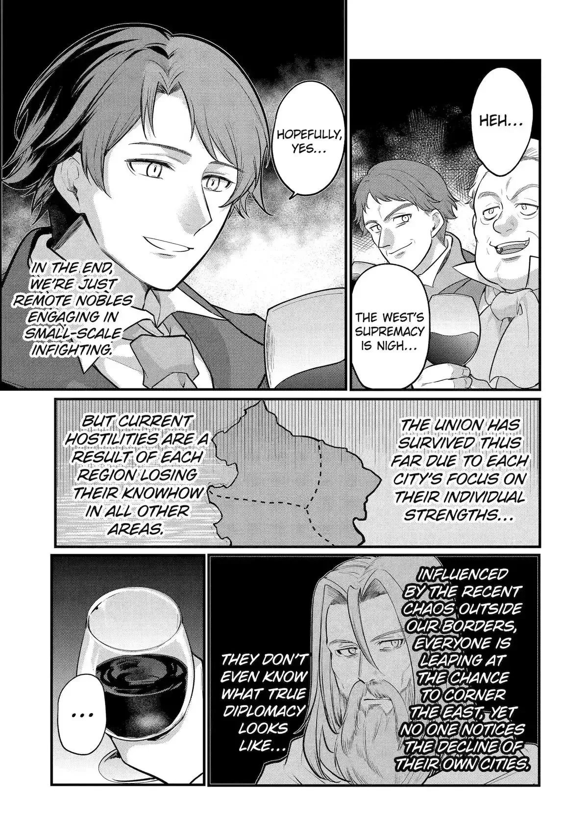 Tensai Ouji no Akaji Kokka Saisei Jutsu - Souda, Baikoku Shiyou Chapter 230 page 1