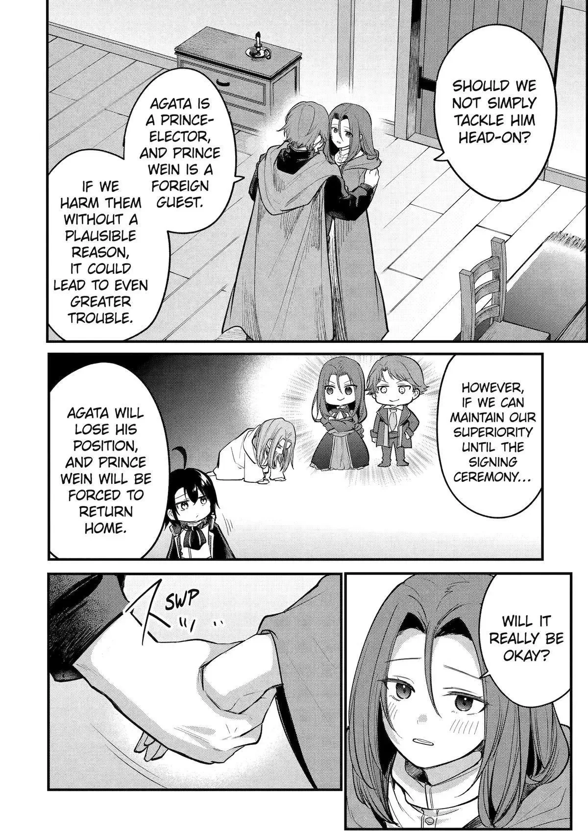 Tensai Ouji no Akaji Kokka Saisei Jutsu - Souda, Baikoku Shiyou Chapter 233 page 4