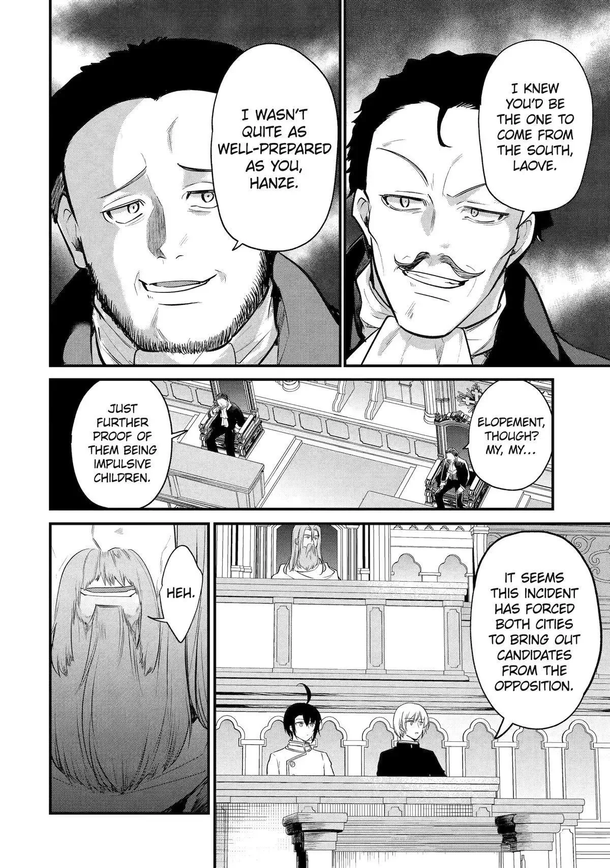Tensai Ouji no Akaji Kokka Saisei Jutsu - Souda, Baikoku Shiyou Chapter 238 page 4