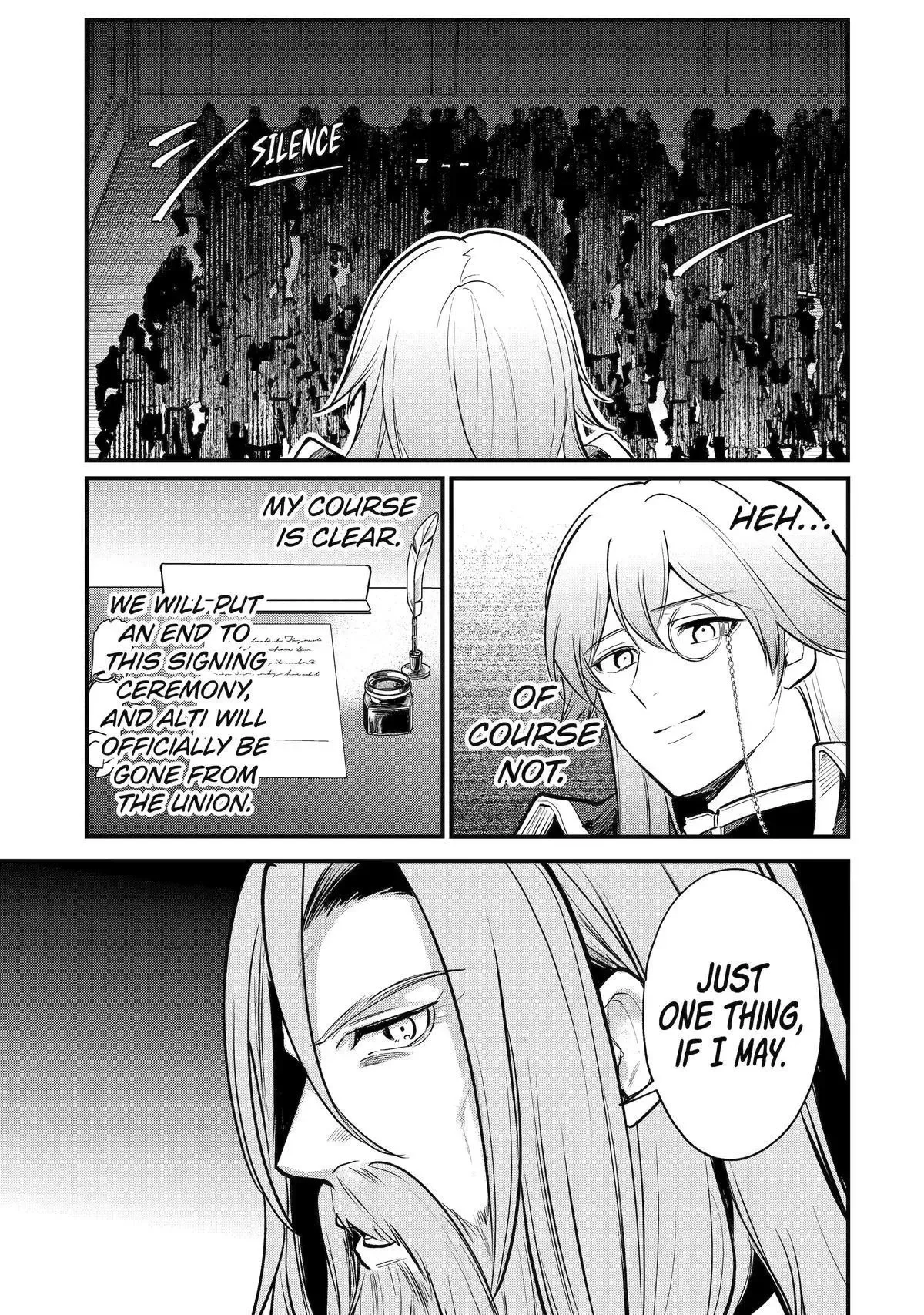 Tensai Ouji no Akaji Kokka Saisei Jutsu - Souda, Baikoku Shiyou Chapter 240 page 9