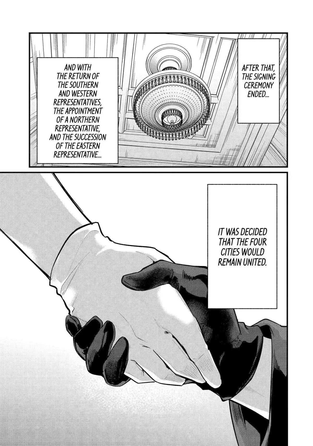Tensai Ouji no Akaji Kokka Saisei Jutsu - Souda, Baikoku Shiyou Chapter 244 page 3