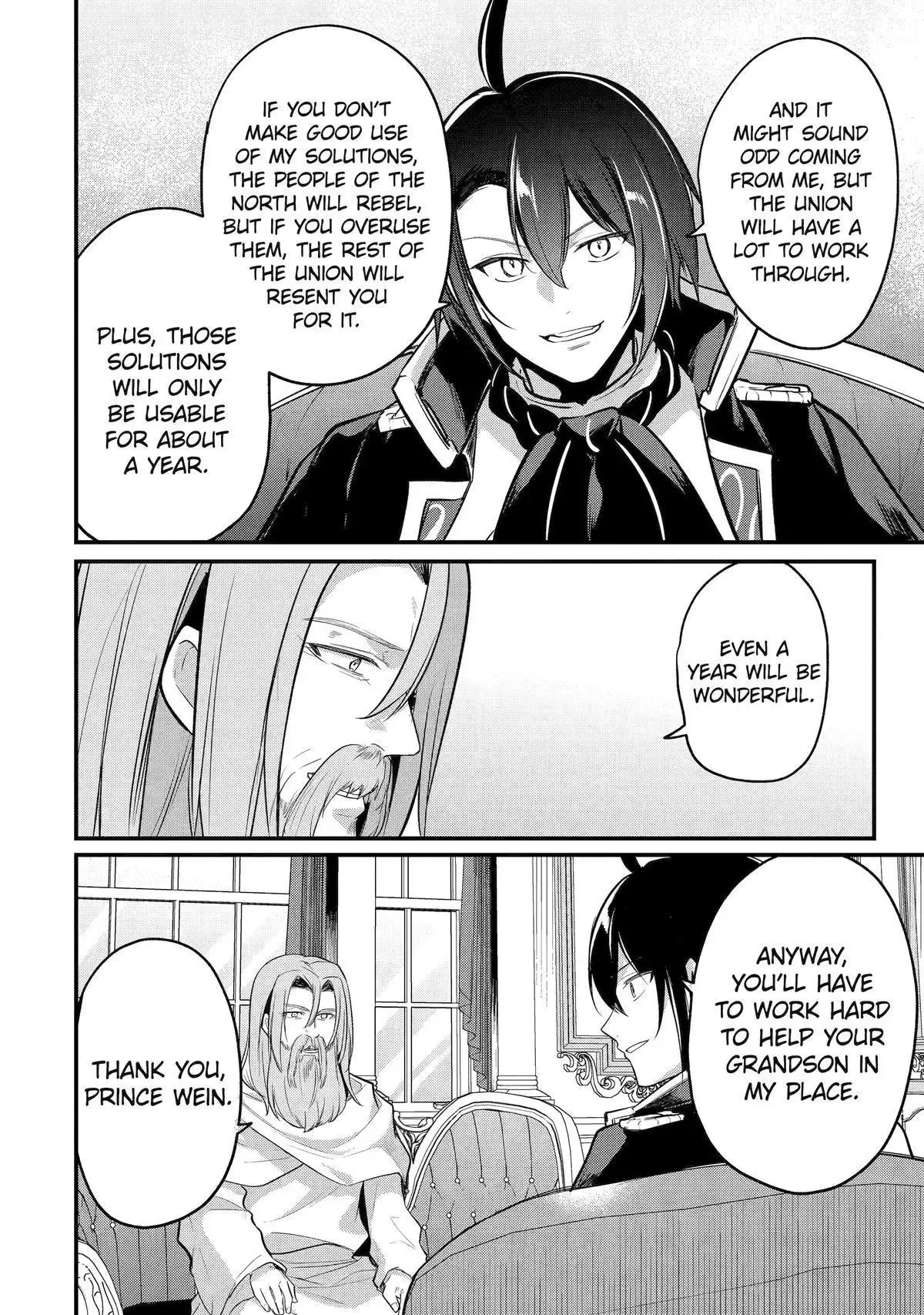 Tensai Ouji no Akaji Kokka Saisei Jutsu - Souda, Baikoku Shiyou Chapter 245 page 4