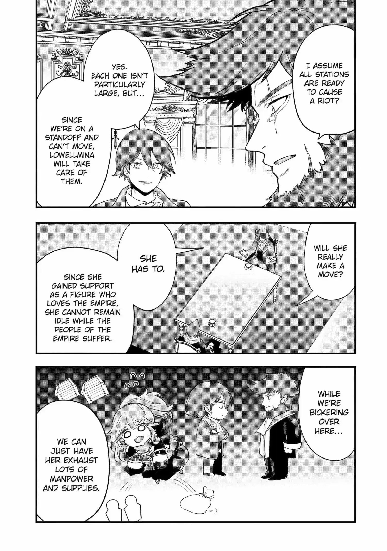 Tensai Ouji no Akaji Kokka Saisei Jutsu - Souda, Baikoku Shiyou Chapter 257 page 4