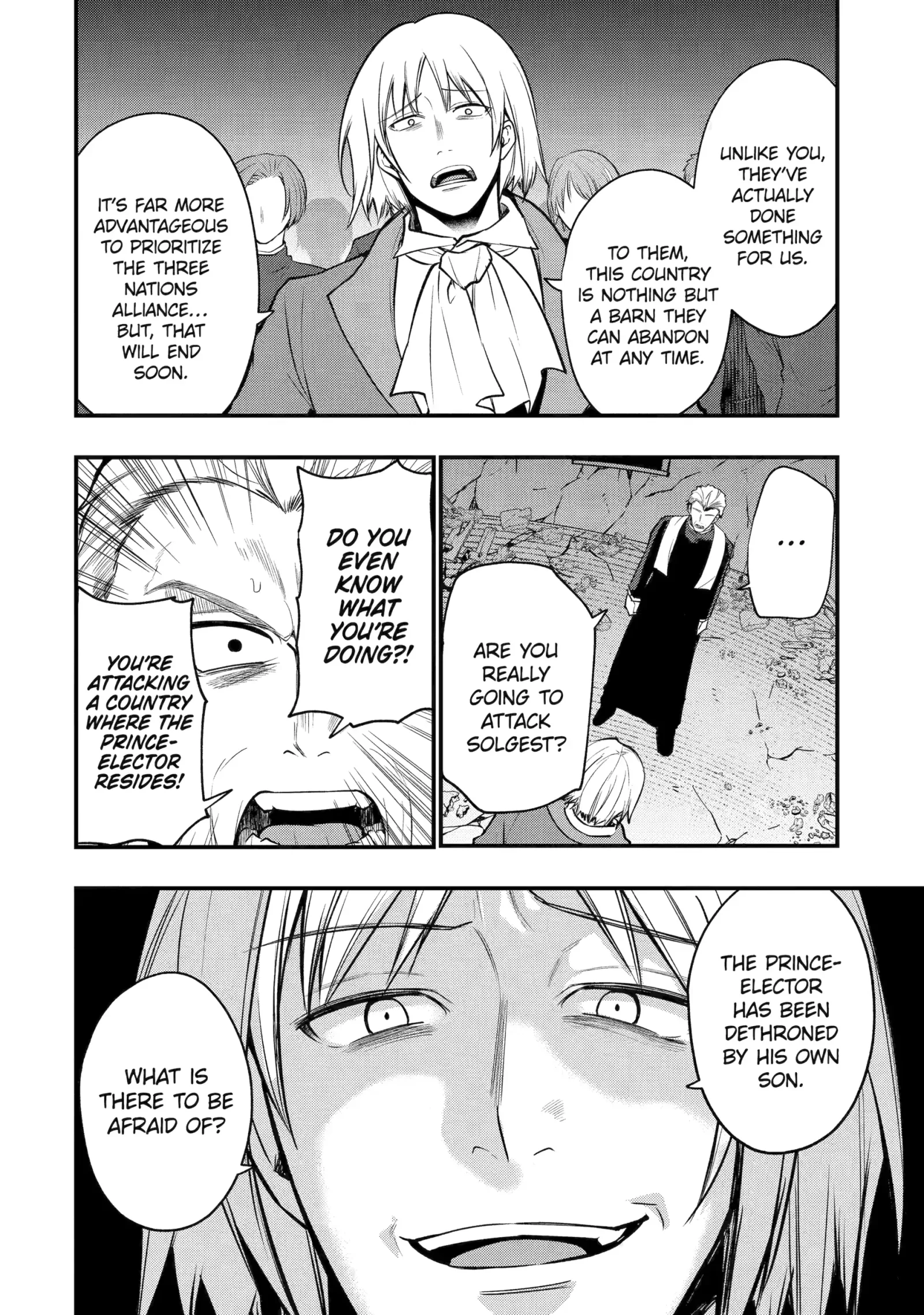 Tensai Ouji no Akaji Kokka Saisei Jutsu - Souda, Baikoku Shiyou Chapter 256 page 5