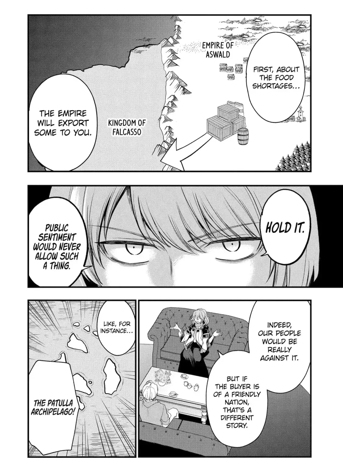 Tensai Ouji no Akaji Kokka Saisei Jutsu - Souda, Baikoku Shiyou Chapter 265 page 7
