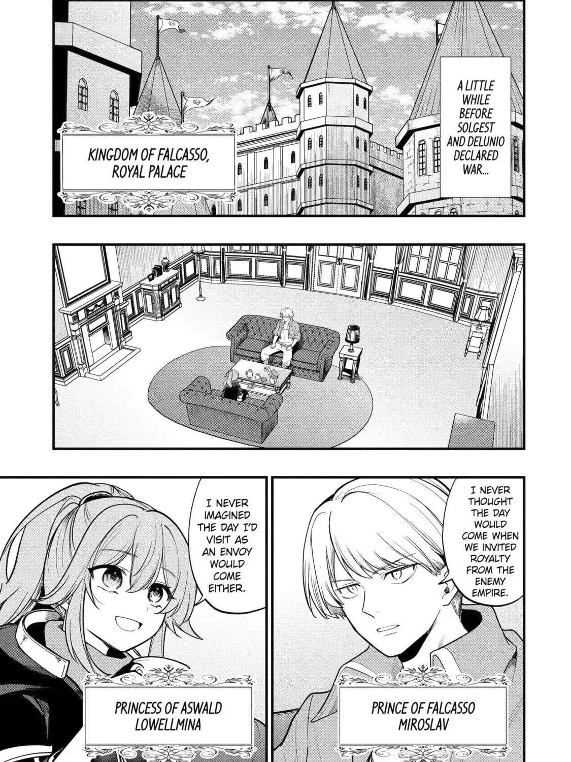 Tensai Ouji no Akaji Kokka Saisei Jutsu - Souda, Baikoku Shiyou Chapter 265 page 1