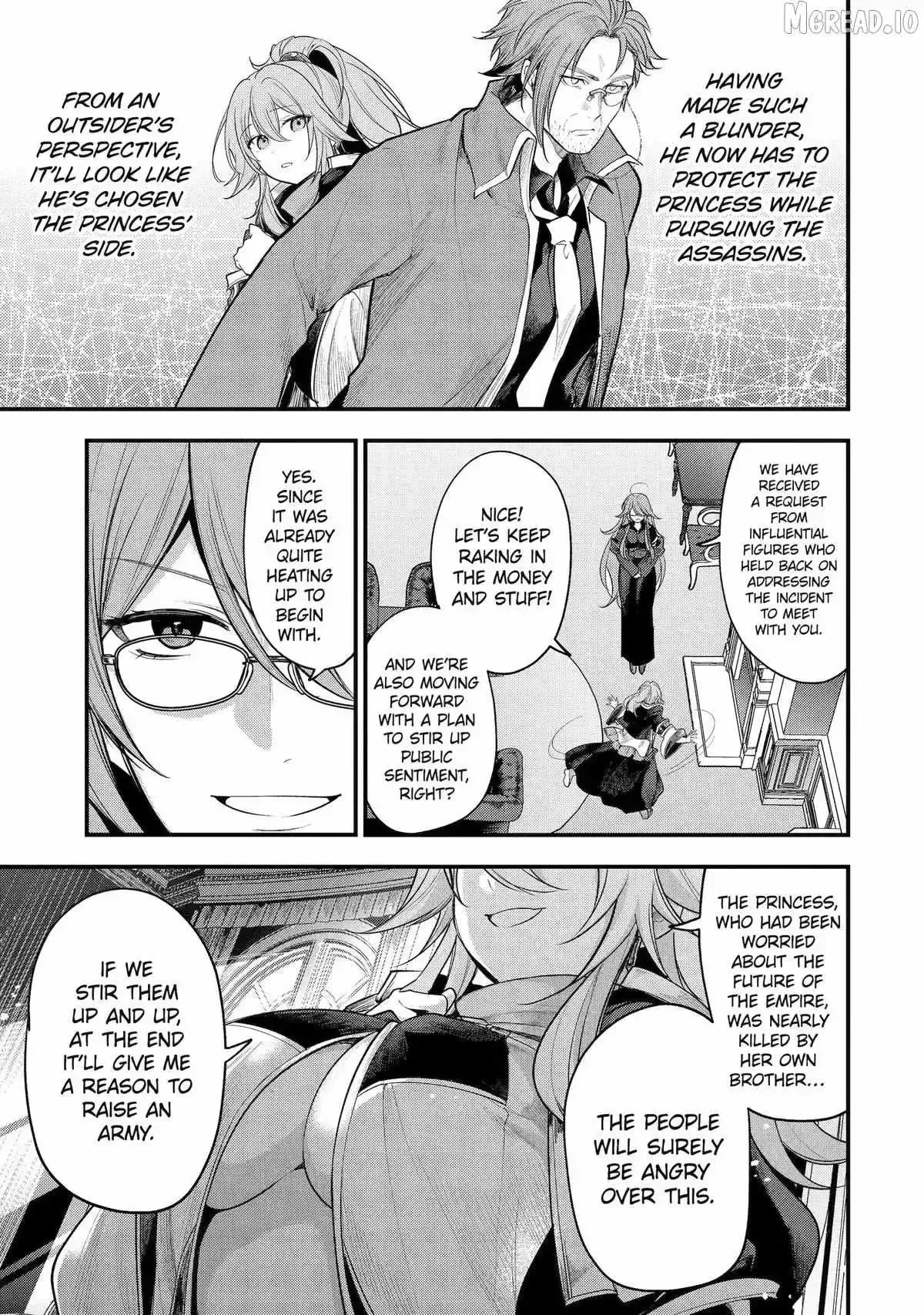 Tensai Ouji no Akaji Kokka Saisei Jutsu - Souda, Baikoku Shiyou Chapter 274 page 3