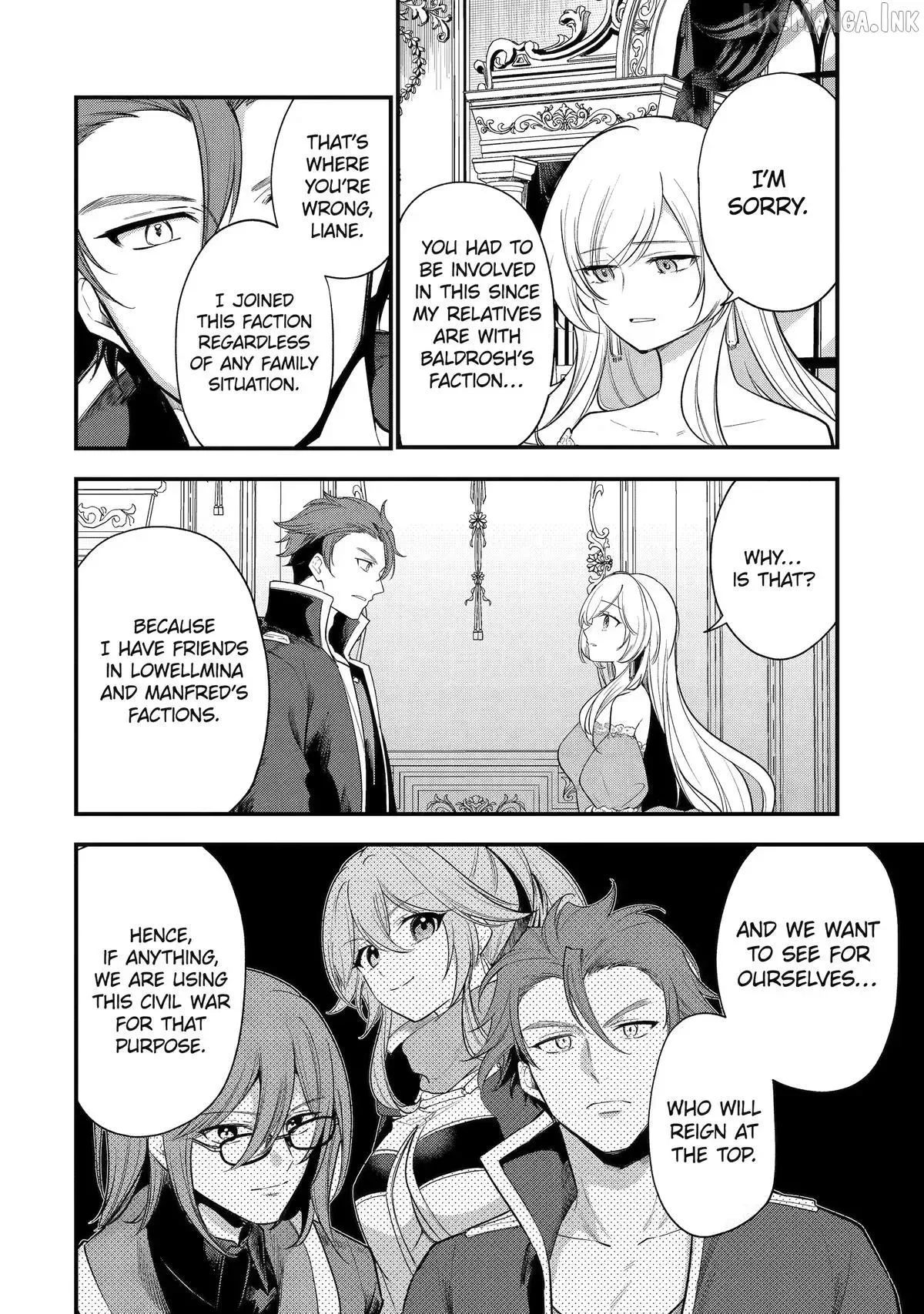Tensai Ouji no Akaji Kokka Saisei Jutsu - Souda, Baikoku Shiyou Chapter 280 page 4