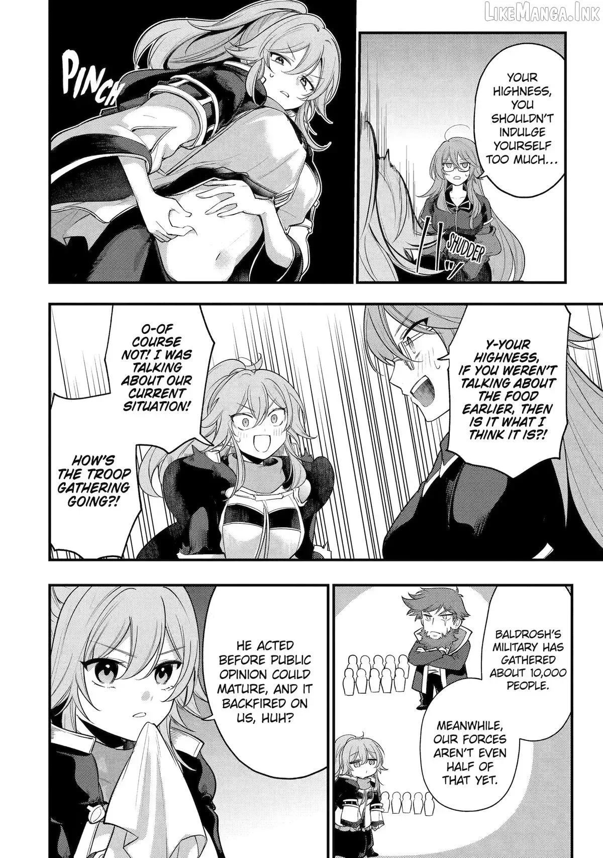 Tensai Ouji no Akaji Kokka Saisei Jutsu - Souda, Baikoku Shiyou Chapter 280 page 8
