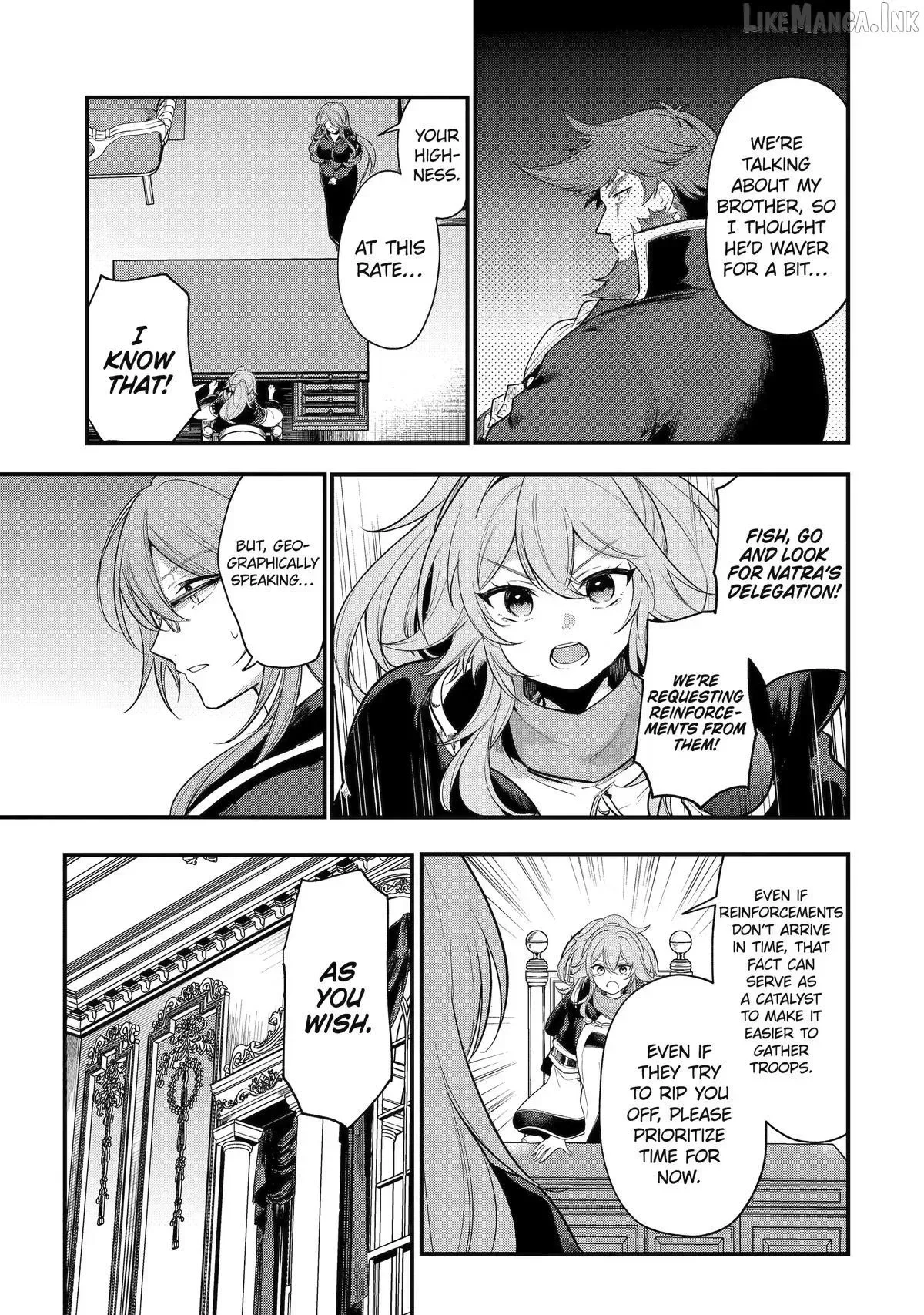 Tensai Ouji no Akaji Kokka Saisei Jutsu - Souda, Baikoku Shiyou Chapter 280 page 9